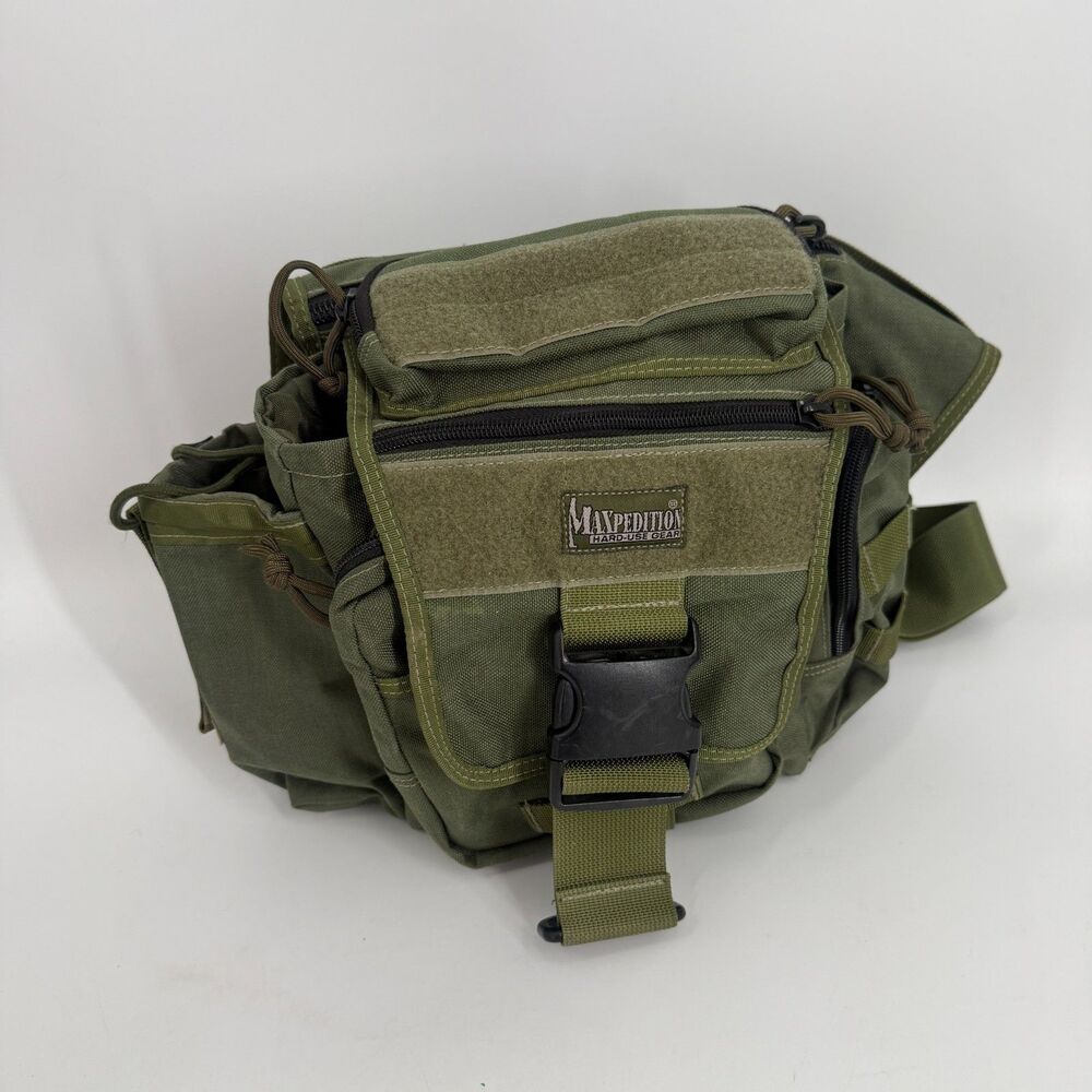 Maxpedition Jumbo Versipack Foliage Green Tactical Sling Bag Shoulder Pack